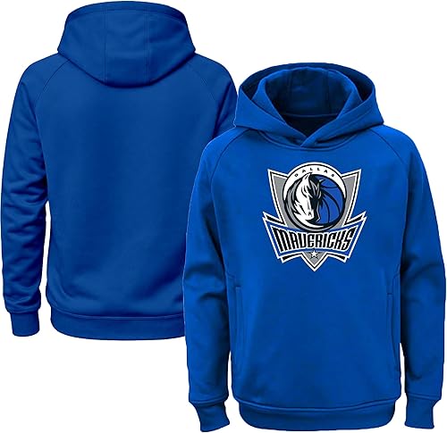 Miniatura 19 de Outerstuff NBA Kids Youth 8-20 Team Color Alternate Polyester Performance Primary Logo Sudadera Sudadera Sudadera con capucha Phoenix Suns