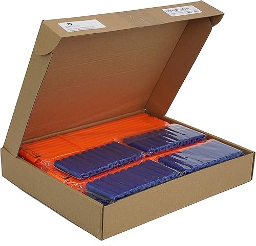 Miniatura 6 de Linn James - Paquete de 4 clips de recarga rápida de bala de 18 dardos, este cartucho de revista es ideal para jugar con pistolas Nerf N-Strike