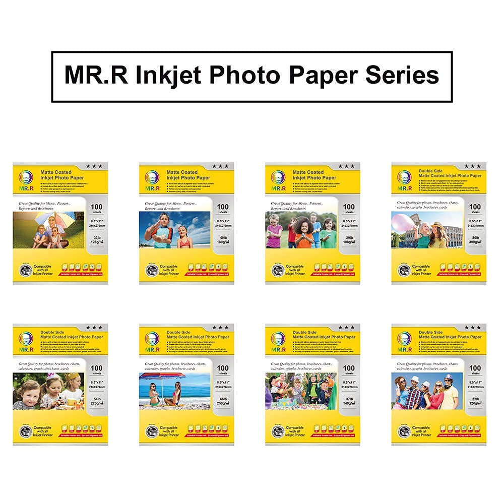 MR.R High Glossy Waterproof Inkjet Photo Paper 260gsm A4 X 50 - View #7