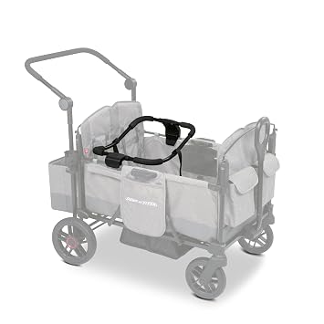 Radio Flyer Pathfinder Stroller Wagon Car Seat Adapter, 4-Seat