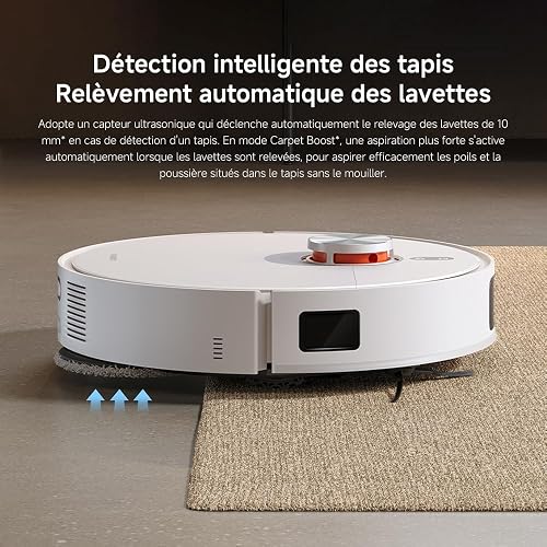 XIAOMI X20 Pro Aspirateur Robot Laveur, Serpillières Relevables, 7000 Pa - 6