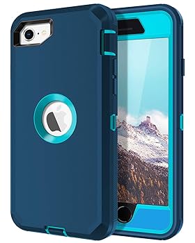 Amazon.com: I-HONVA for iPhone SE 2022/2020 Case Built-in