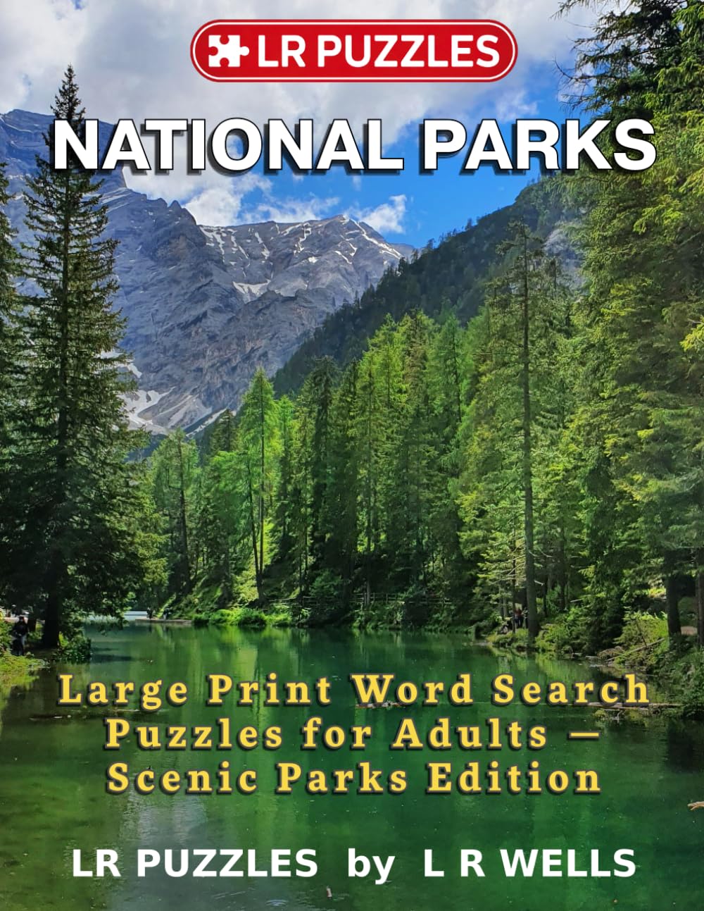 National Parks: Large Print Word Search Puzzles for Adults — Scenic Parks Edition (L R PUZZLES)
