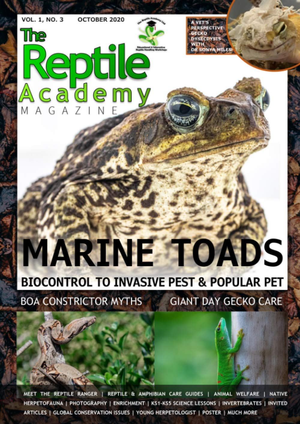 The Reptile Academy Magazine (The Reptile Academy Magazine Volume 1 (May 2020 - April 2021))