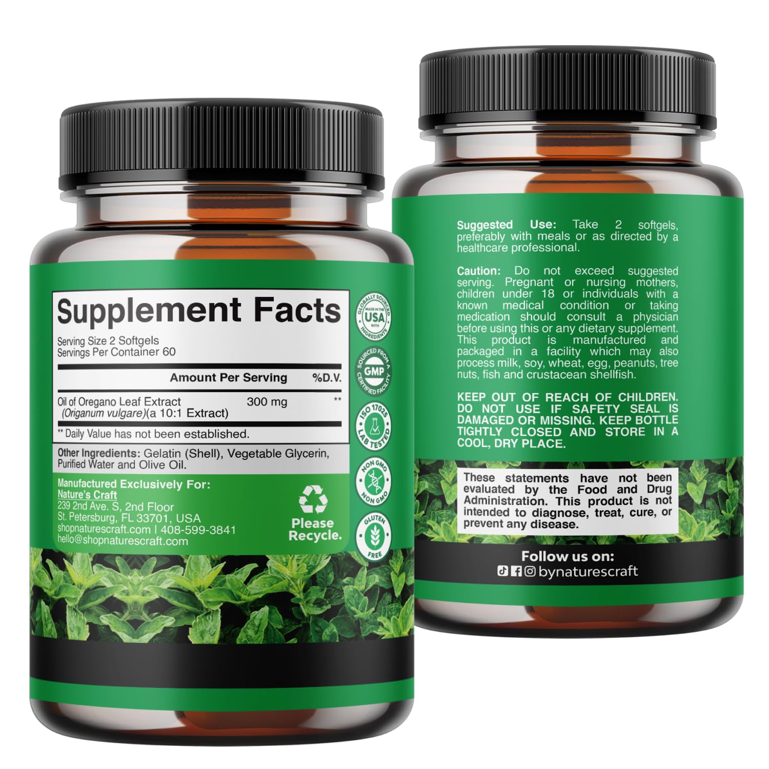 Wild Oil of Oregano Softgels - Digestive Health & Immune Support - 120 Ct — Amazon image 7