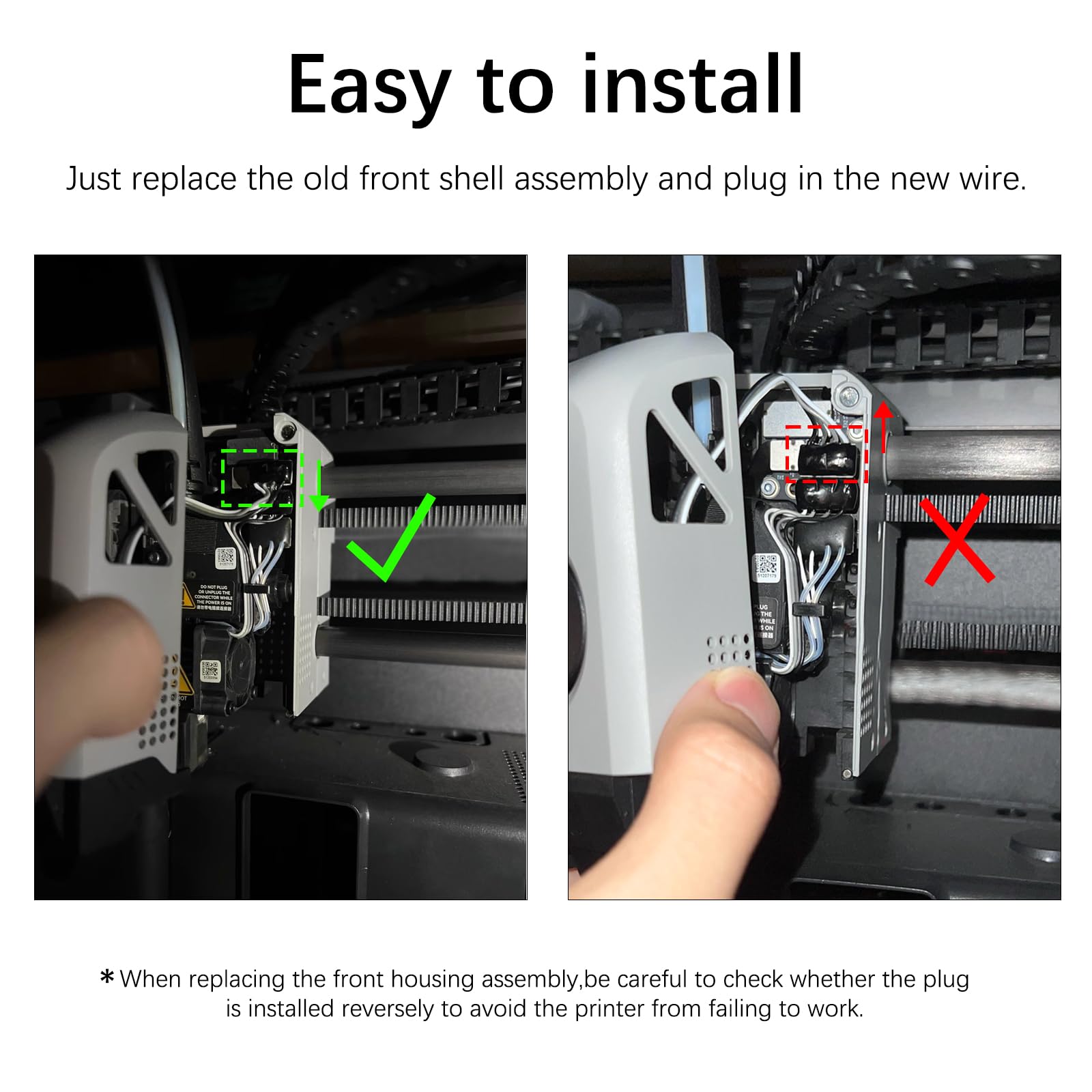 Cool Your Bambu P1 with Front Housing Assembly -4
