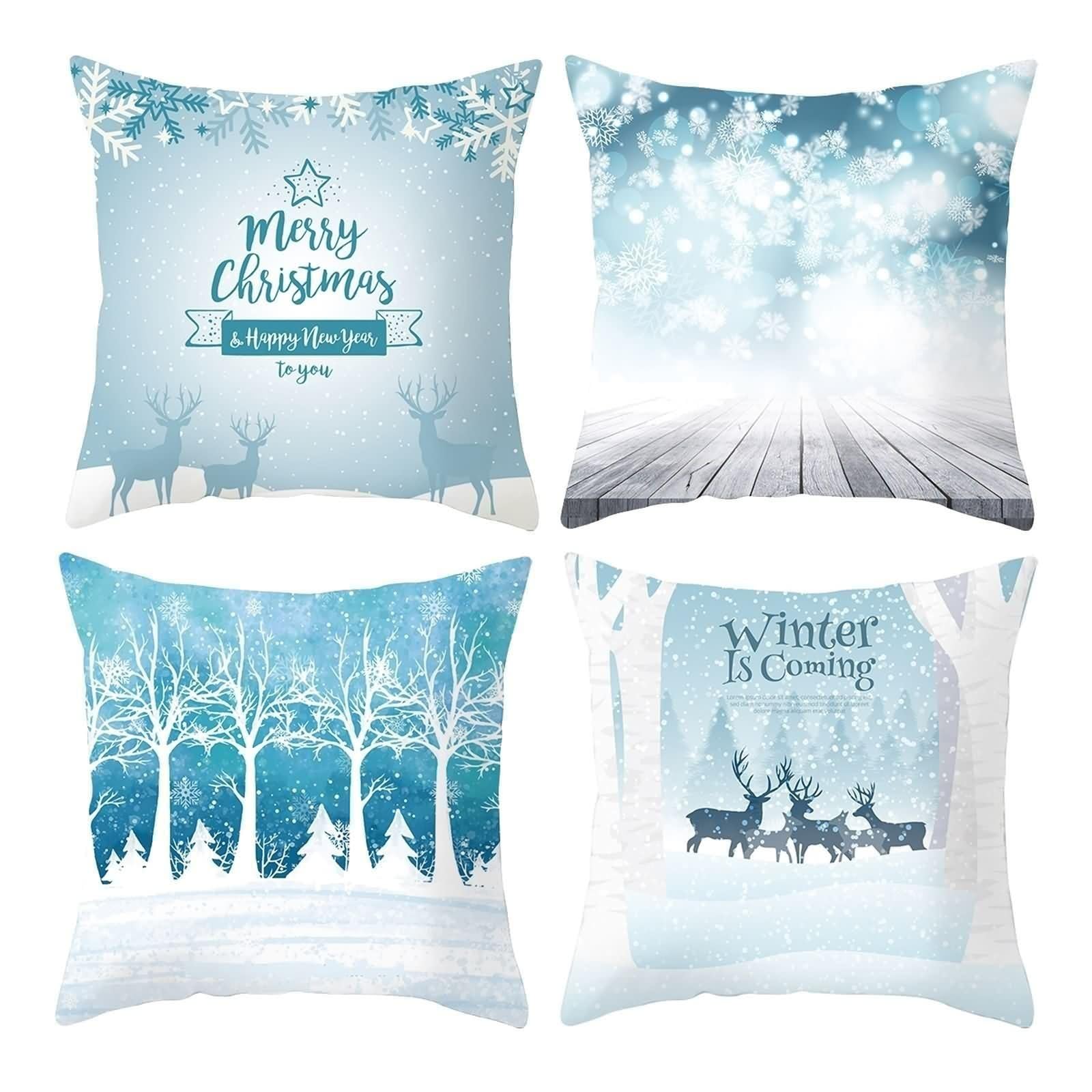 Housses de coussin en polyester lavables pour éviter les taches sur le canapé