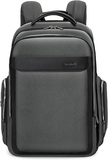 HORNBULL Travel Backpack for Men 45L Large Heavy Duty Office Travel Laptop Bag Fit Upto 17" Laptop 1680D Polyester Water-r...