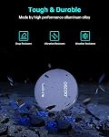512GB Magnetic Portable SSD, USB 3.2 Gen2 External Hard Drive with PD 100W Pass-Through, 1100MB/s, Supports 4K 120fps ProRes Recording, Compatible with iPhone 17/16/15, Mac, MacBook,Tablet, Laptop