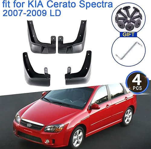 Miniatura 2 de Accesorios para guardabarros de coche para kias Cerato Spectra 2007 2008 2009 LD barro flaps Splash Guards Flap guardabarros guardabarros ruedas