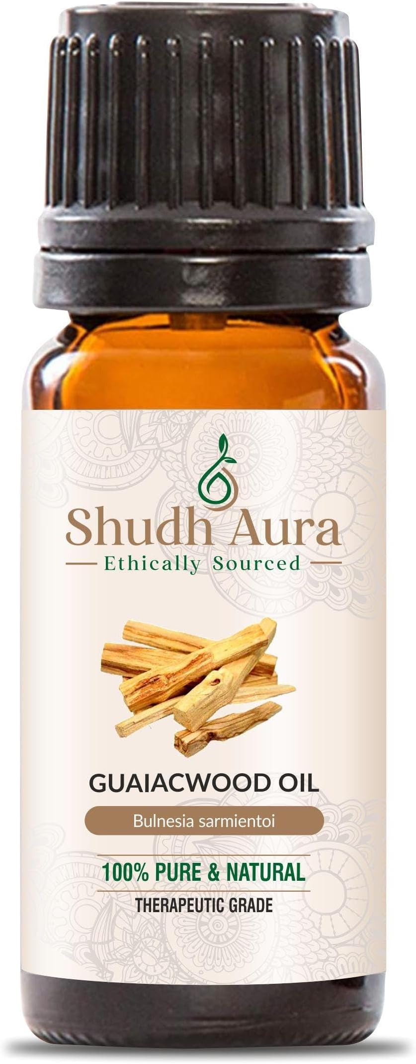 - Guaiacwood Essential Oil - Bulnesia Sarmientoi, 100% Pure, Natural & Undiluted Oil for Aromatherapy, Diffuser & DIY (10ML)