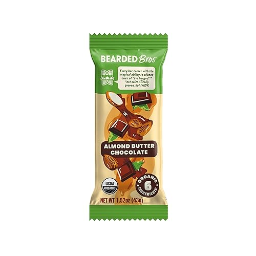 Miniatura 8 de Bearded Brothers Barra energética orgánica vegana  Sin gluten Paleo y Entero 30  Sin soja sin OMG bajo contenido glucémico lleno de proteínas fibra