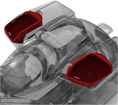 Miniatura 7 de Rockford Fosgate TMS69BL14 Power Harley Davidson Kit de audio de altavoz de alforja con arnés y todos los accesorios de instalación (2014 - actual)