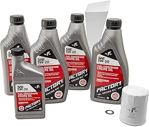 Amazon.com: Factory Racing Parts Full Synthetic Oil Change Kit ...