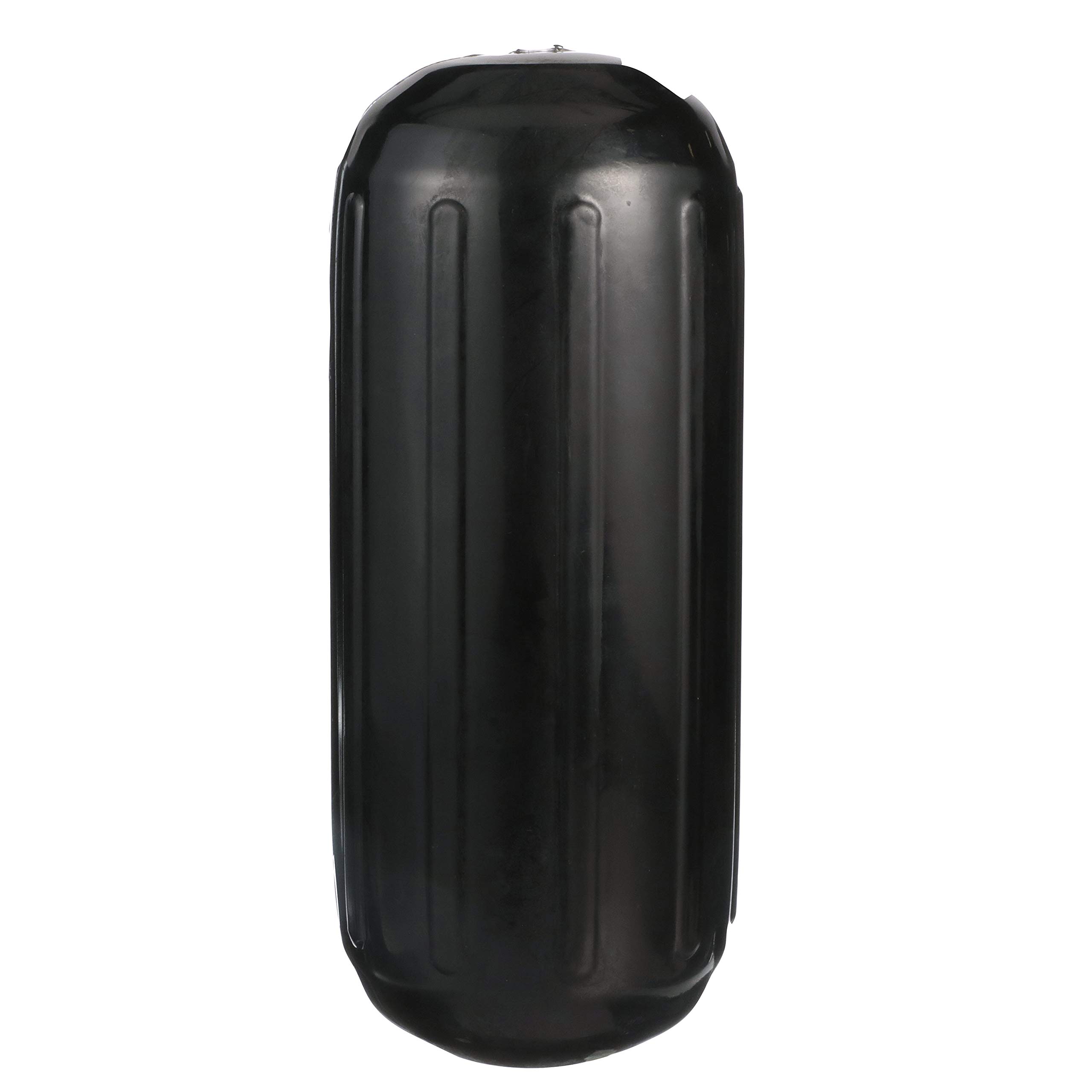 seachoice center hole fender, roto-molded marine grade vinyl, black, 8 ft. x 20 ft.