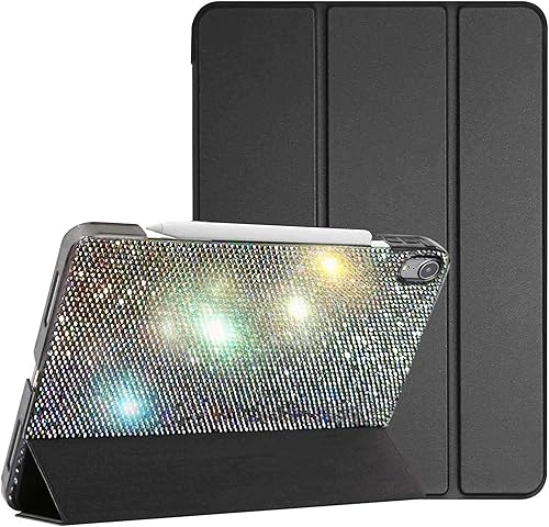 Funda brillante con diamantes de imitación para iPad Air de 11 pulgadas, M3 2025/M2 2024, iPad Air 5ª generación 2022/iPad Air 4ª generación 2020 de