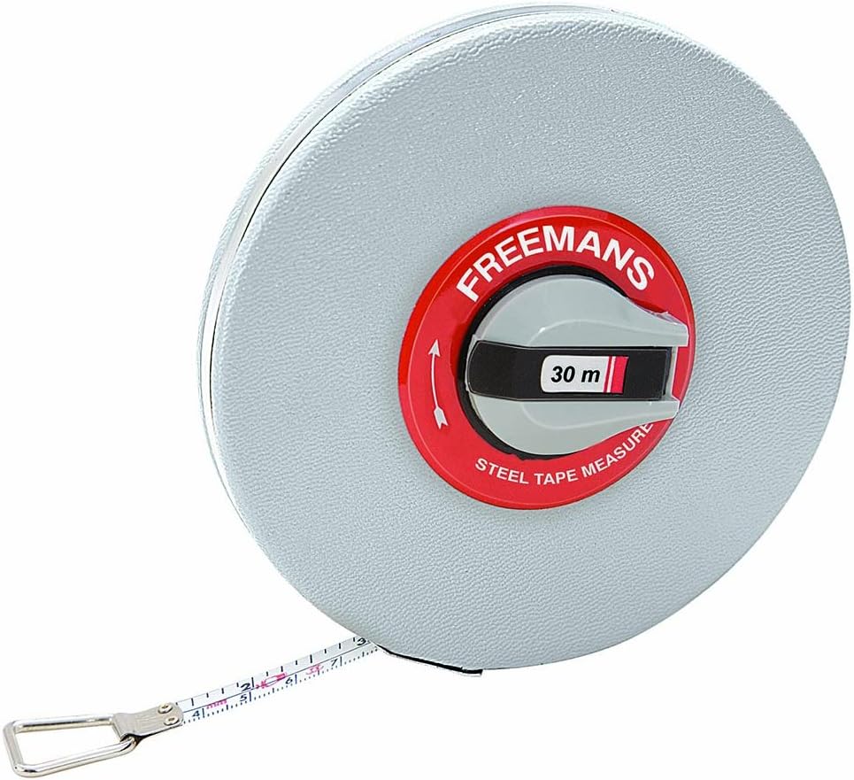 SW30 Steel Leatherette 30 m:13 mm Measuring Tape