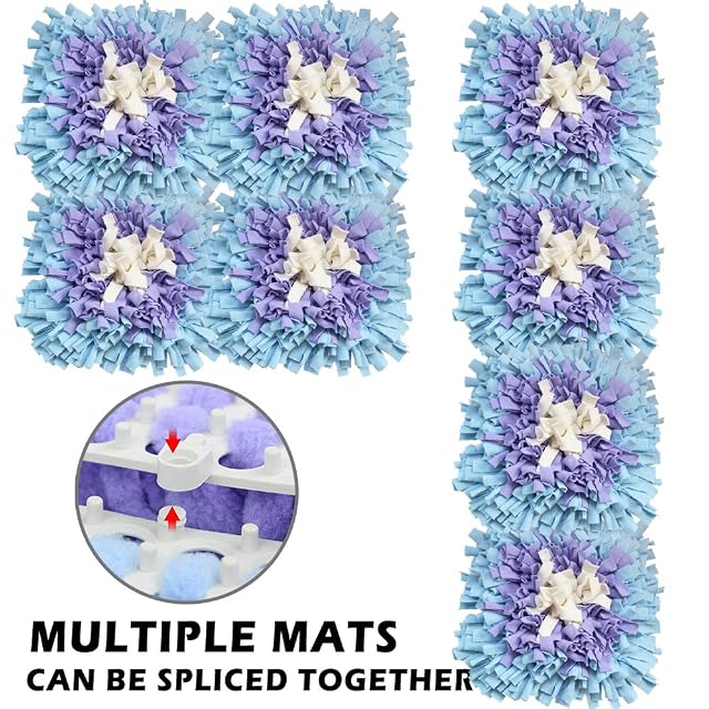 Foto 8 de 8 de IEUUMLER Snuffle Mat para Perros Estera de alimentación Estera de Entrenamiento Manta para la Nariz Juguete…