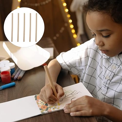 Miniatura 8 de Ipetboom 5 tubos de cartón, rollos de cartón redondos de 26.6 pulgadas de largo hechos a mano para caña de pescar y carrete de toalla para