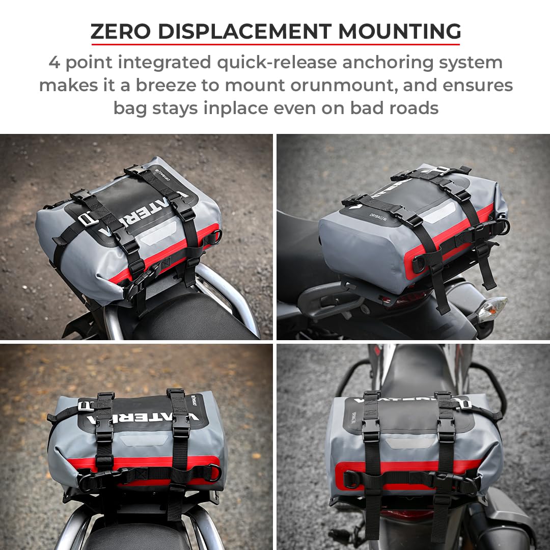 ViaTerra Impermeabile DryBag 8L Moto Tailbag