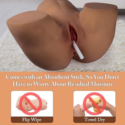 Miniatura 6 de TANTALY Muñeca sexual de 31.9 libras para hombres, realista, hembra, trasero, tamaño real, masturbador, juguete sexual realista con apretado vaginal