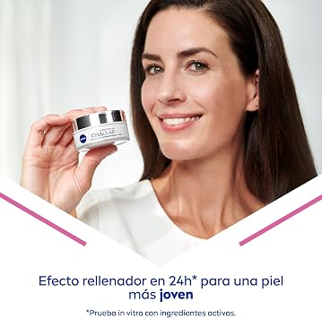 NIVEA Cellular Expert Filler - Day Cream FP30 - Anti-Wrinkle - Filling Effect 24h - With Hyaluronic Acid and Folic Acid - Anti-Aging Cream - Sun Protection - All Skin Types - 50 ml
