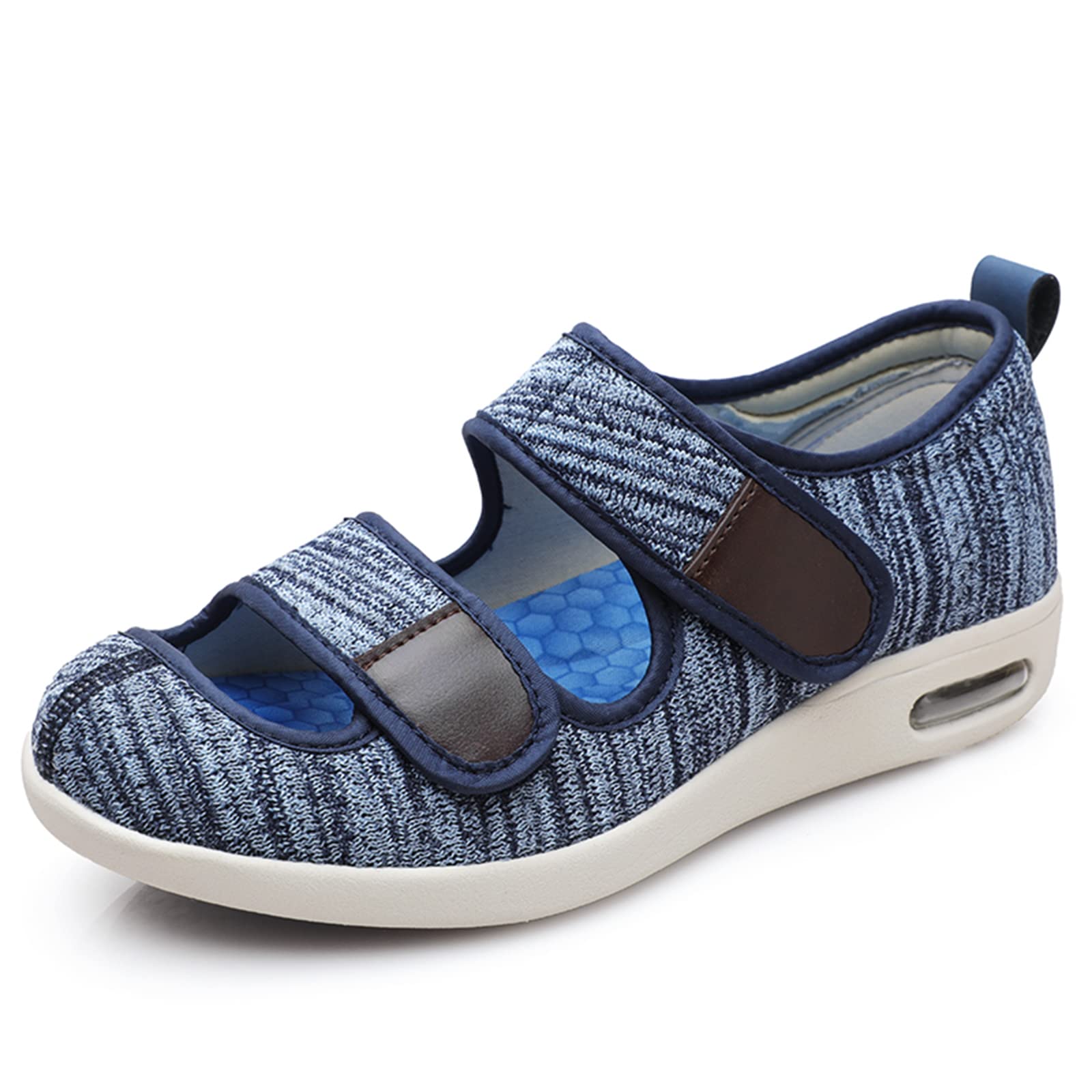 Scarpe di Larghezza Extra Larga Donna Uomo Scarpe diabetiche Ortopediche artrite Piedi gonfi Calzature per Uomo Donna per Anziani Artrite Edema Piedi gonfi Pollice valgo