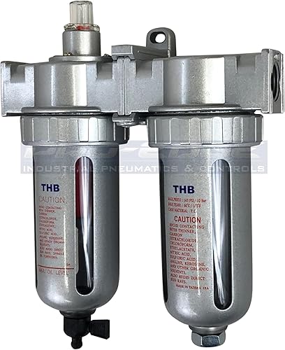 3/8" en línea Filtro De Aire Comprimido & Desiccant secador de aire combinación Pistola Equipement Pintura Booth Compresor Plasma Cutter