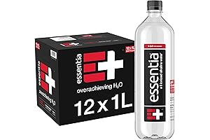 Essentia Alkaline Water: 9.99% Pure, Electrolyte-Infused Refreshment