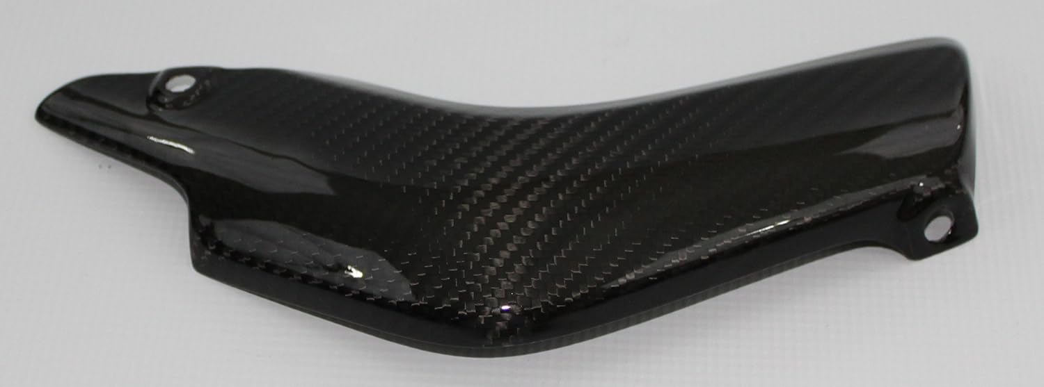 Carbon Fiber Exhaust Heat Shield for Honda CBR600RR 2007-2021 (Twill Weave - Gloss)
