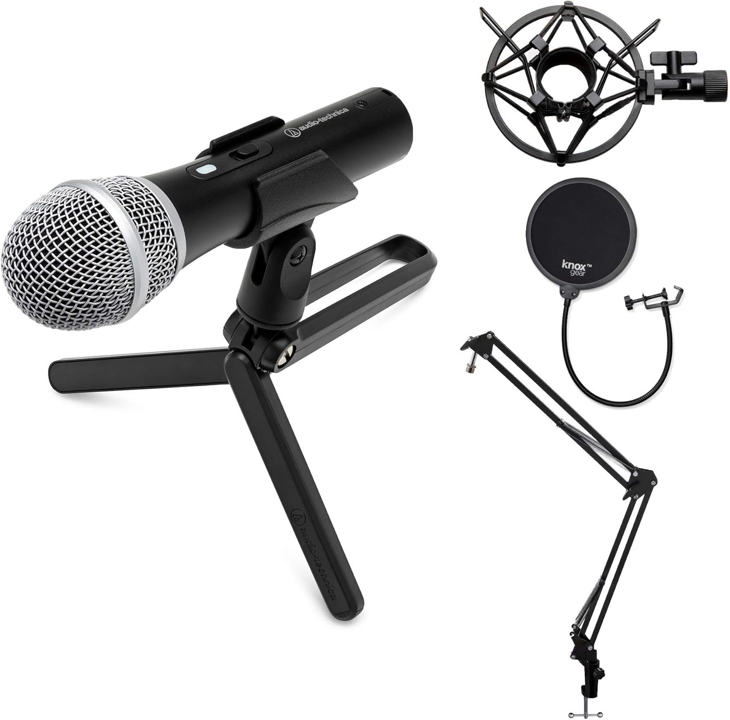 AudioTechnica ATR2100XUSB USB/ XLR Microphone Bundle with