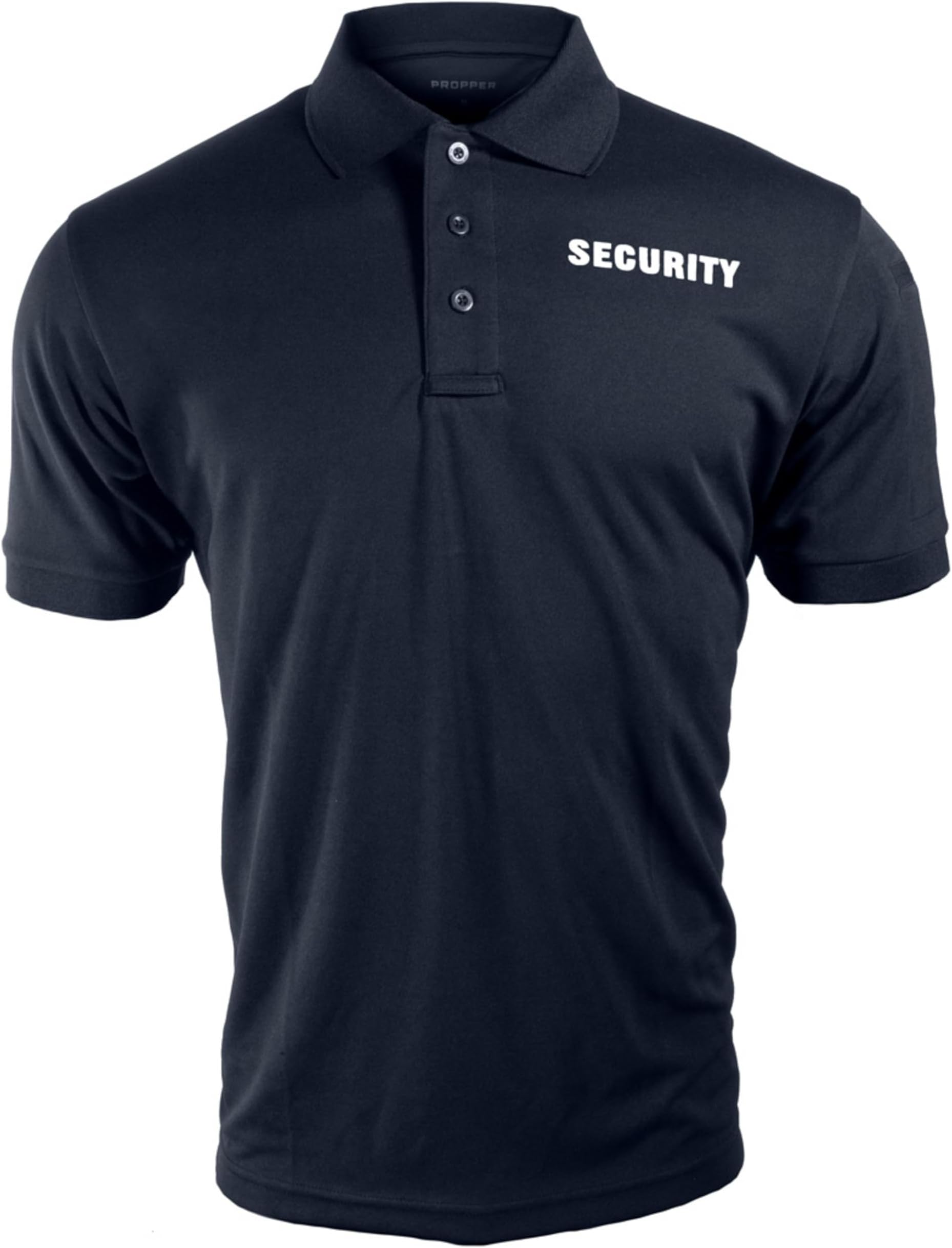 Short Sleeve Security Polo, Lightweight Uniform Shirt, Short Sleeve Shirt for Event Staff, Bike Patrol