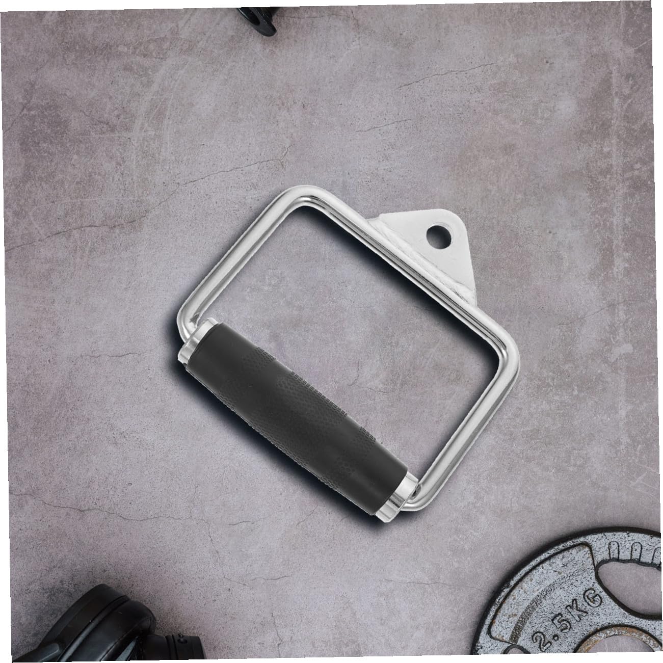 UPKOCH Maniglia per Fitness da Trazione, Acciaio Plastica Nera | Impugnatura Ergonomica, Compatta e Antiscivolo, Formato Portatile per Esercizi di Pull-up e Hanging