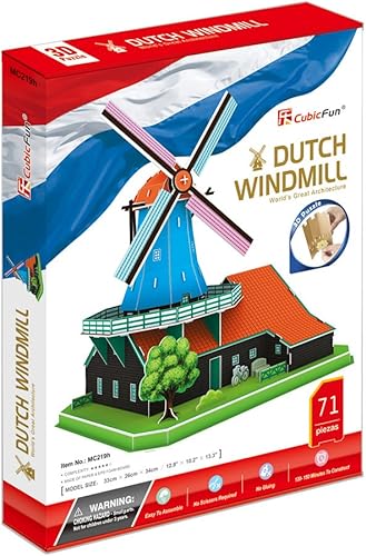 Miniatura 2 de Rompecabezas 3D HOLLANDSE MOLEN - VA