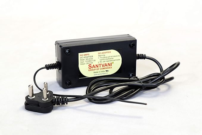 KWZ RO Water Purifier Smps Adapter 24V DC (2.5AMPR) Suitable for Kent,AQUAGAURD,Aquagrand,Aquafresh, Aqua Models