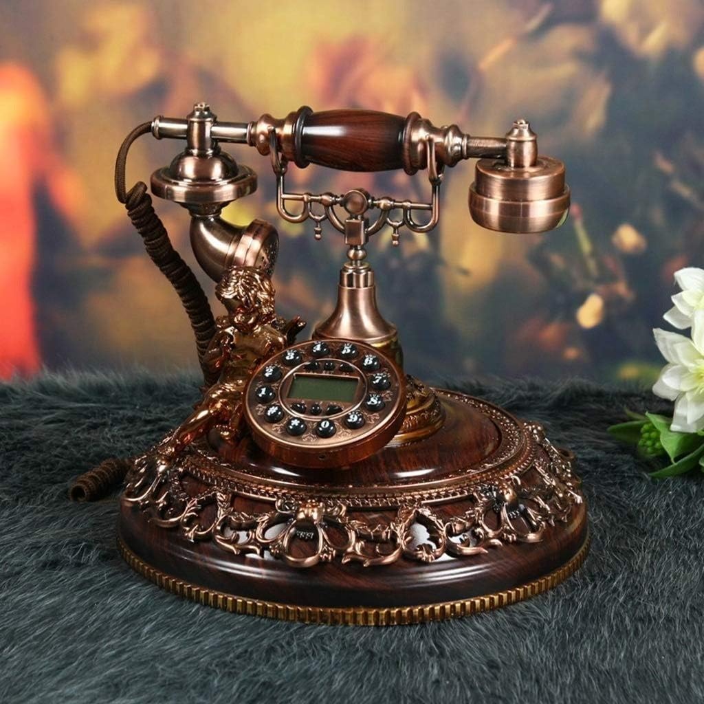 Telephones and Accessories Telephony European Style Antique American Retro Phone Creative Fashion Fixed Home Telephony Decoration