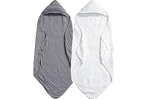 PHF 2 Pack Baby Hooded Towels: Perfect for Kids 8-10