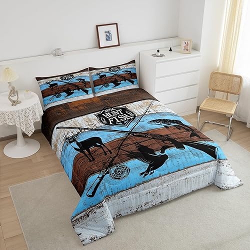 Miniatura 67 de Castle Fairy Juego de edredón con bandera estadounidense, tamaño King, ropa de cama de animales de pastor alemán para niñas y adolescentes, juego