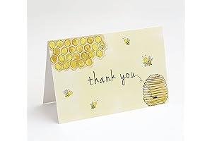 Show Gratitude with Delightful Bumblebee Thank You Cards