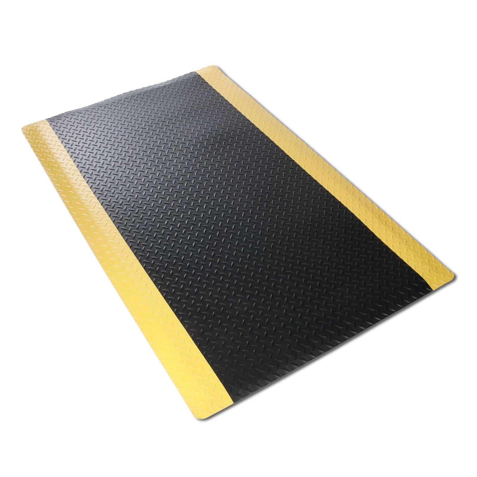 Tapis anti-fatigue pour soulager le dos sur un poste debout de 90x150