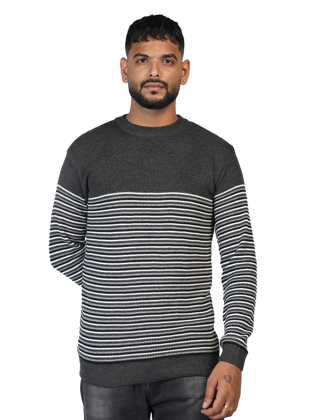 porshe Round Neck Winter Pullover Sweater for Men Soft Fabric Regular Fit Stylish & Cozy Si_105-picture-32