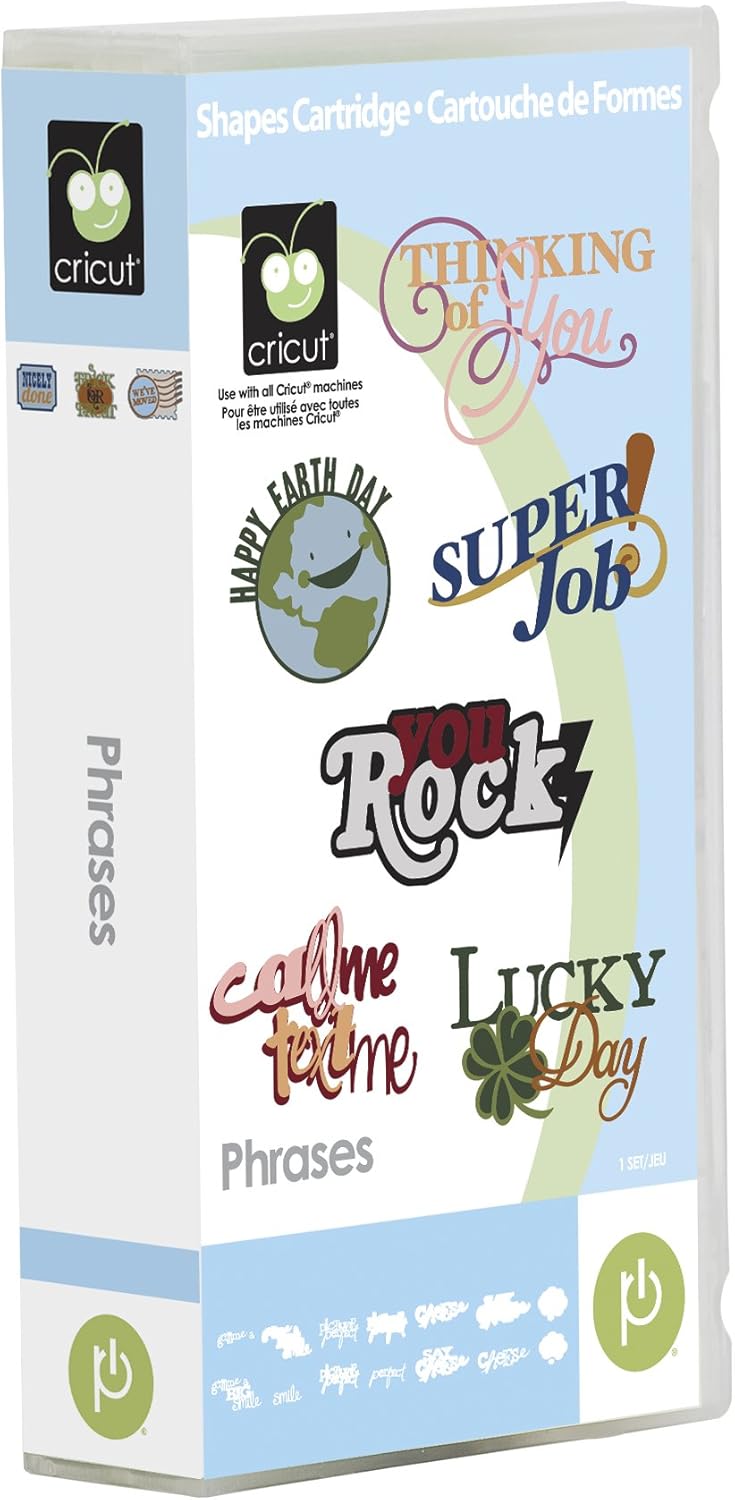 Cricut 2001093 Phrase Cartridge