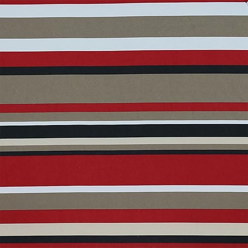 Miniatura 43 de Sunnydaze Sombrilla de patio al aire libre de 7.5 pies, sombrilla de poliéster con botón de inclinación y manivela, 8 varillas resistentes, color