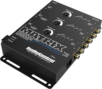 AudioControl Matrix Plus 6-Channel High Voltage Car Audio Line Driver