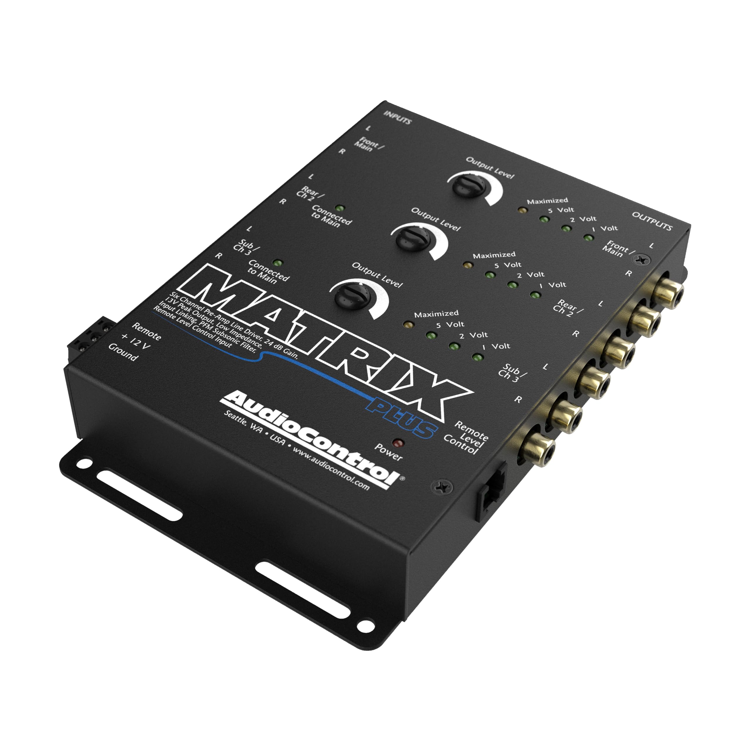 じ*ん様 AudioControl MATRIX PLUS ラインドライバー Amazon.com: AudioControl Matrix Plus 6-Channel High-Voltage Line