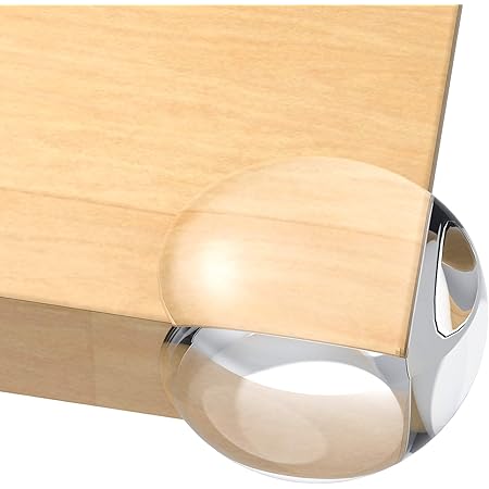 Amazon Hirchor ハーチャー コーナークッション コーナー ガード 透明 丸型 クリア 赤ちゃん 子供 年配の方 ケガ防止 強力両面テープ付き 強い粘着力 工具不要 カドの保護 保育園 安全対策 地震対策 ベビーガード 24個セット コーナークッション