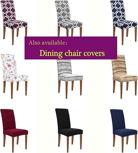 Miniatura 7 de Obstal Mantel rectangular de vinilo 100% impermeable, a prueba de aceite, a prueba de derrames, mantel lavable para uso en exteriores e interiores,