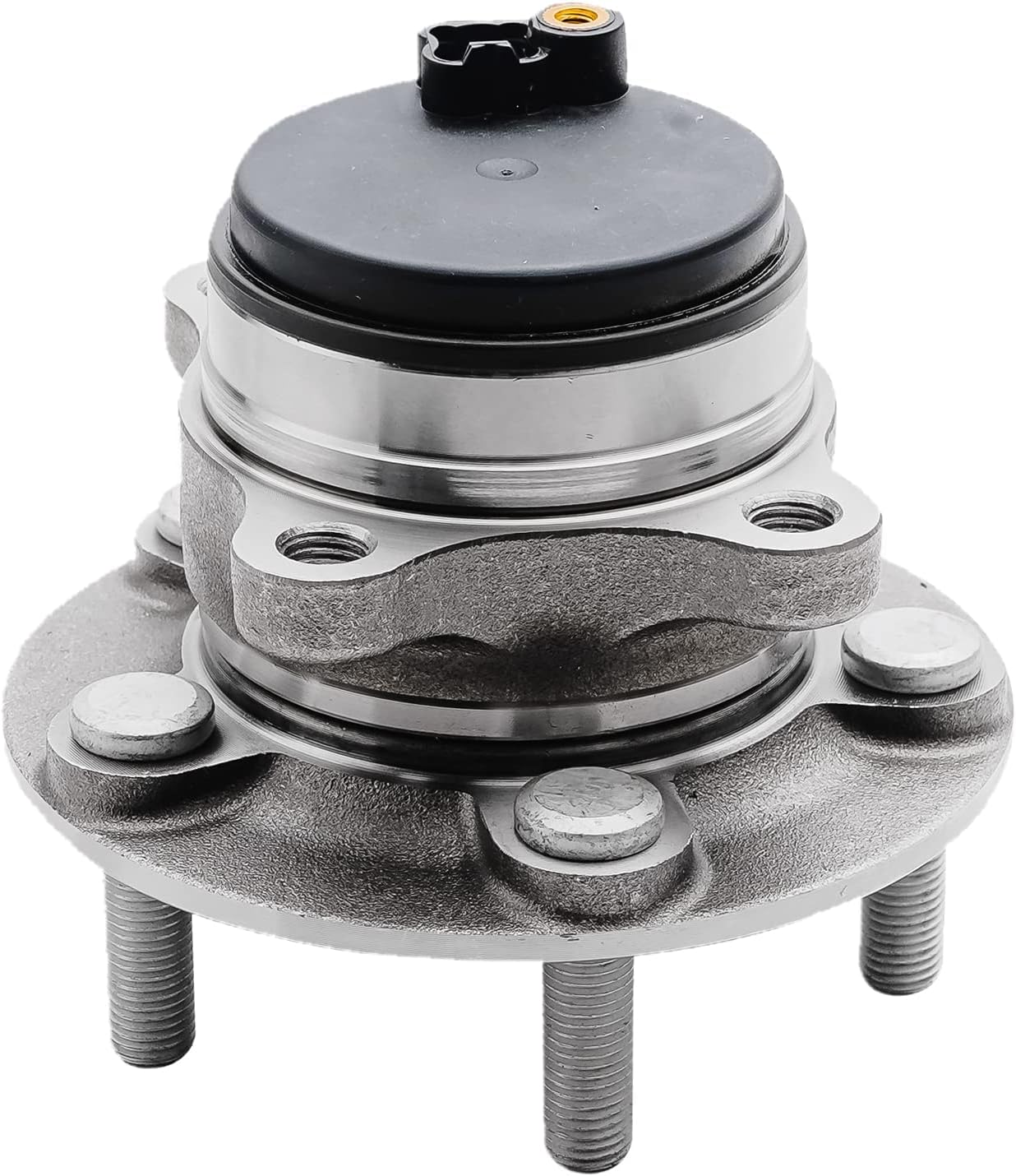 Detroit Axle - FWD Rear 4pc Wheel Bearing Hubs Kit for 14-18 Ford Fusion, 14-16 Lincoln MKZ, 2 Wheel Bearing and Hubs Assembly 2 Sway Bar End Links 2014 2015 2016 2017 2018 Replacement