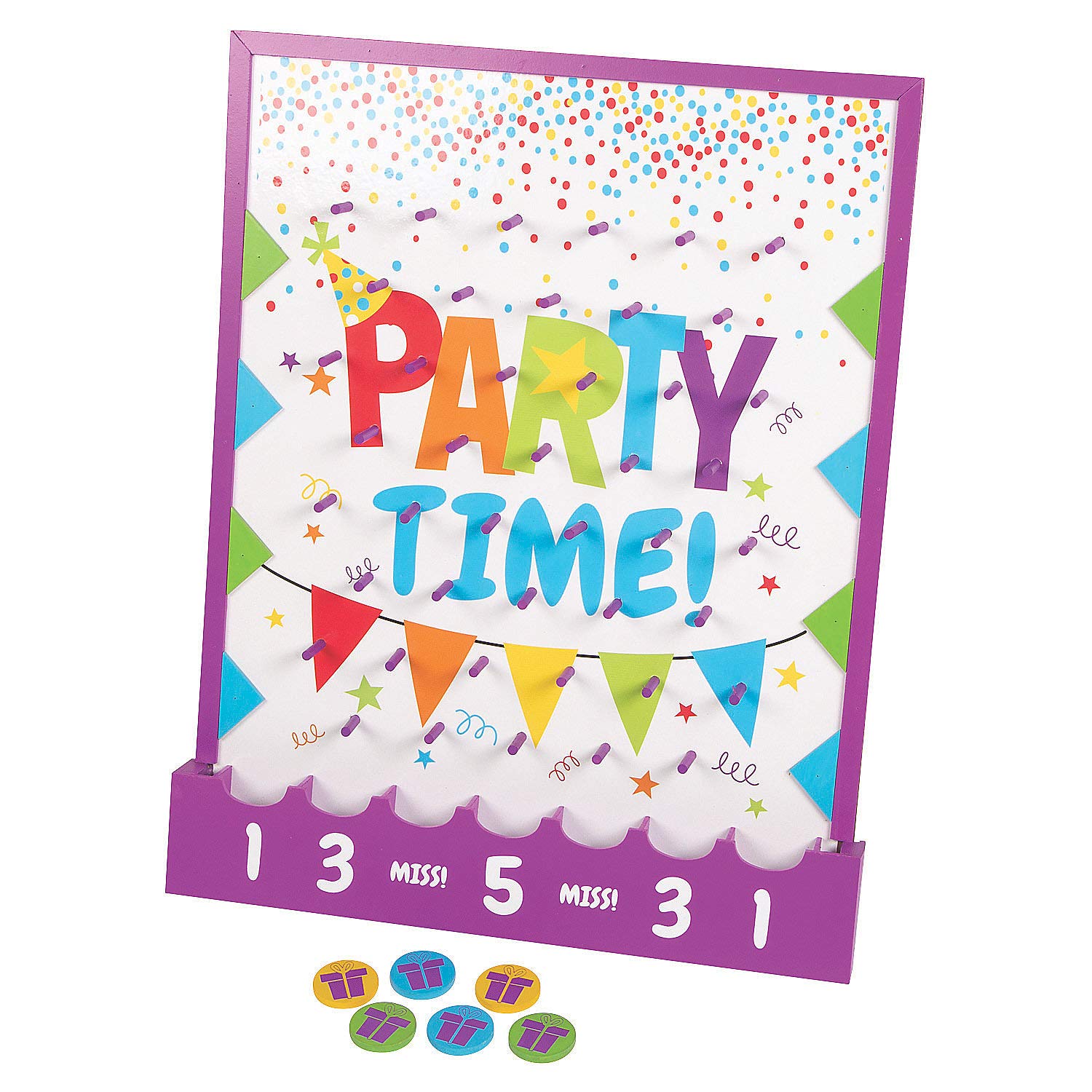Fun Express Birthday Disk Drop Game - Toys - 1 Piece