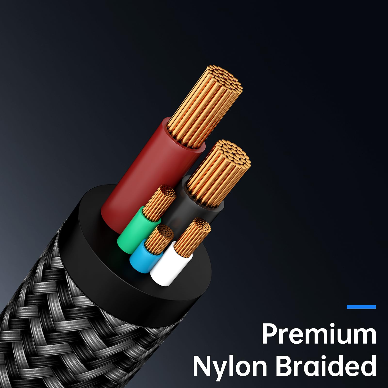 Cavo da USB C a USB C da 65 W, 5,2,7 m+2 m, confezione doppia di tipo C, cavo di ricarica rapida per iPhone 16/15 Pro Max, Samsung Galaxy S25-S23, Google Pixel 9​ - Cavo di ricarica di tipo C durevole